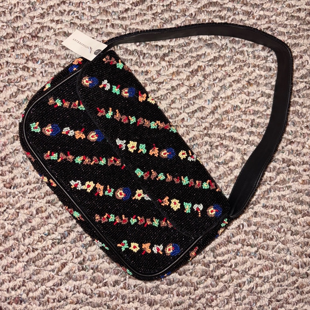 Anthropologie Fiona Beaded Bag